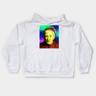 John Henry Newman Colourful Portrait | John Henry Newman Artwork 7 Kids Hoodie